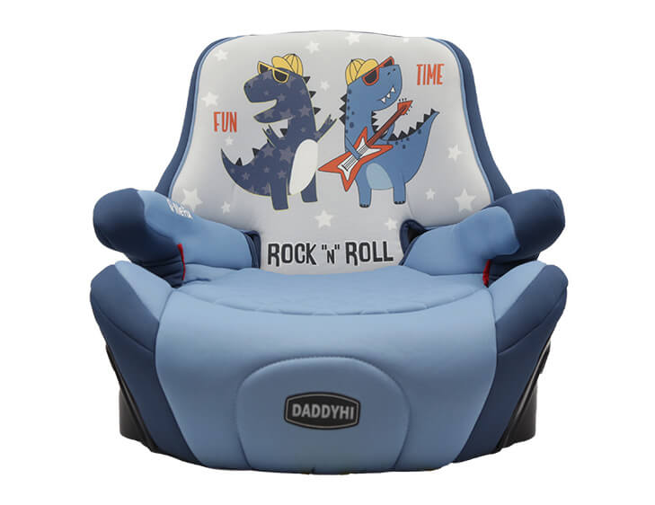 Daddyhi isofix安全座椅增高墊- 搖滾小恐龍